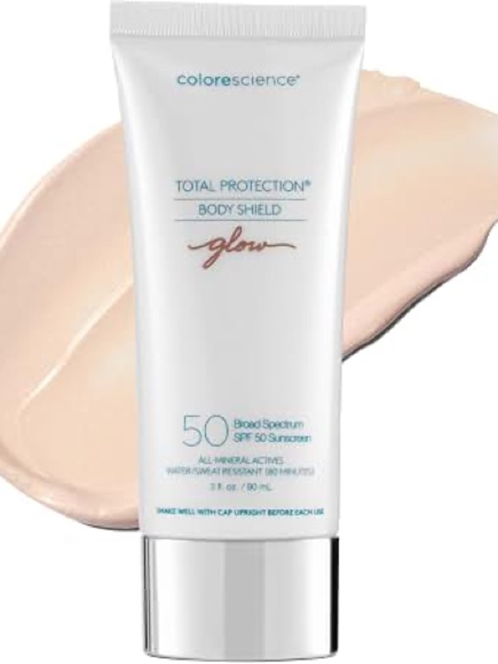 Colorescience Total Protection Body Shield Glow SPF 50 – Light/Beige